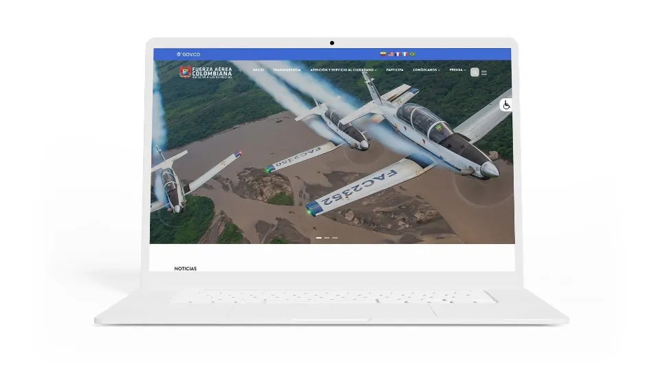 <p>La Fuerza Aérea Colombiana (FAC) es una organización militar estatal encargada de ejercer diferentes acciones que garanticen la seguridad y el bienestar del país. En esta ocasión, TIVIT incorporó a EvolutecC como aliado estratégico para brindar soporte técnico a las plataformas de su cliente, la Fuerza Aérea Colombiana, alineado con los Acuerdos de Nivel de Servicio (ANS).</p>
<p>La principal problemática era proporcionar soporte para actualizar sus aplicaciones basadas en Drupal, incluyendo las versiones 8, 9 y 10 del Core, gestionar eventos críticos, añadir nuevas funcionalidades e implementar una emisora desarrollada bajo la tecnología AZURA CAST.</p>