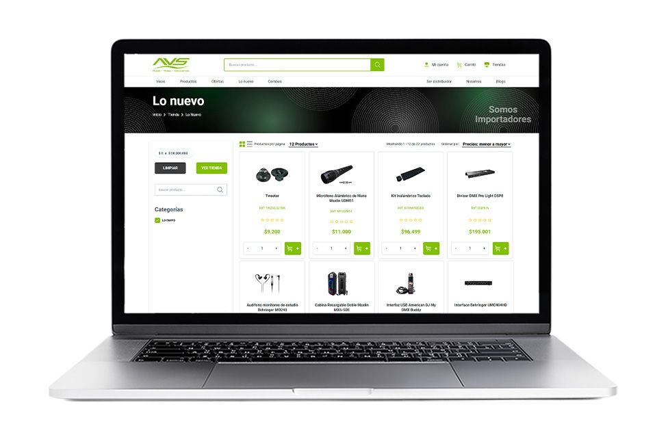 <p>La relaci&oacute;n con EvolutecC comenz&oacute; con el desarrollo desde cero de la tienda online AVS.la, un eCommerce headless construido sobre WordPress + WooCommerce en el backend y Next.js en el frontend, con servicios intermedios en Node.js. El nuevo sitio deb&iacute;a ofrecer alto rendimiento, dise&ntilde;o adaptable, funcionalidades personalizadas y una y una experiencia de usuario optimizada, adem&aacute;s de integrarse con el ERP Siesa y permitir una gesti&oacute;n de productos &aacute;gil. Tras el lanzamiento, el cliente solicit&oacute; nuevas fases orientadas a potenciar la conversi&oacute;n: integraci&oacute;n directa de medios de financiaci&oacute;n como Addi y Sistecr&eacute;dito, adem&aacute;s de la migraci&oacute;n completa de su infraestructura a AWS, que hasta entonces operaba en un entorno VPS con alto consumo de recursos y gesti&oacute;n manual de cach&eacute;. EvolutecC asumi&oacute; todas estas necesidades, estructurando una soluci&oacute;n t&eacute;cnica que abarca el desarrollo, la integraci&oacute;n y el soporte escalable continuo de la operaci&oacute;n digital de AVS.</p>